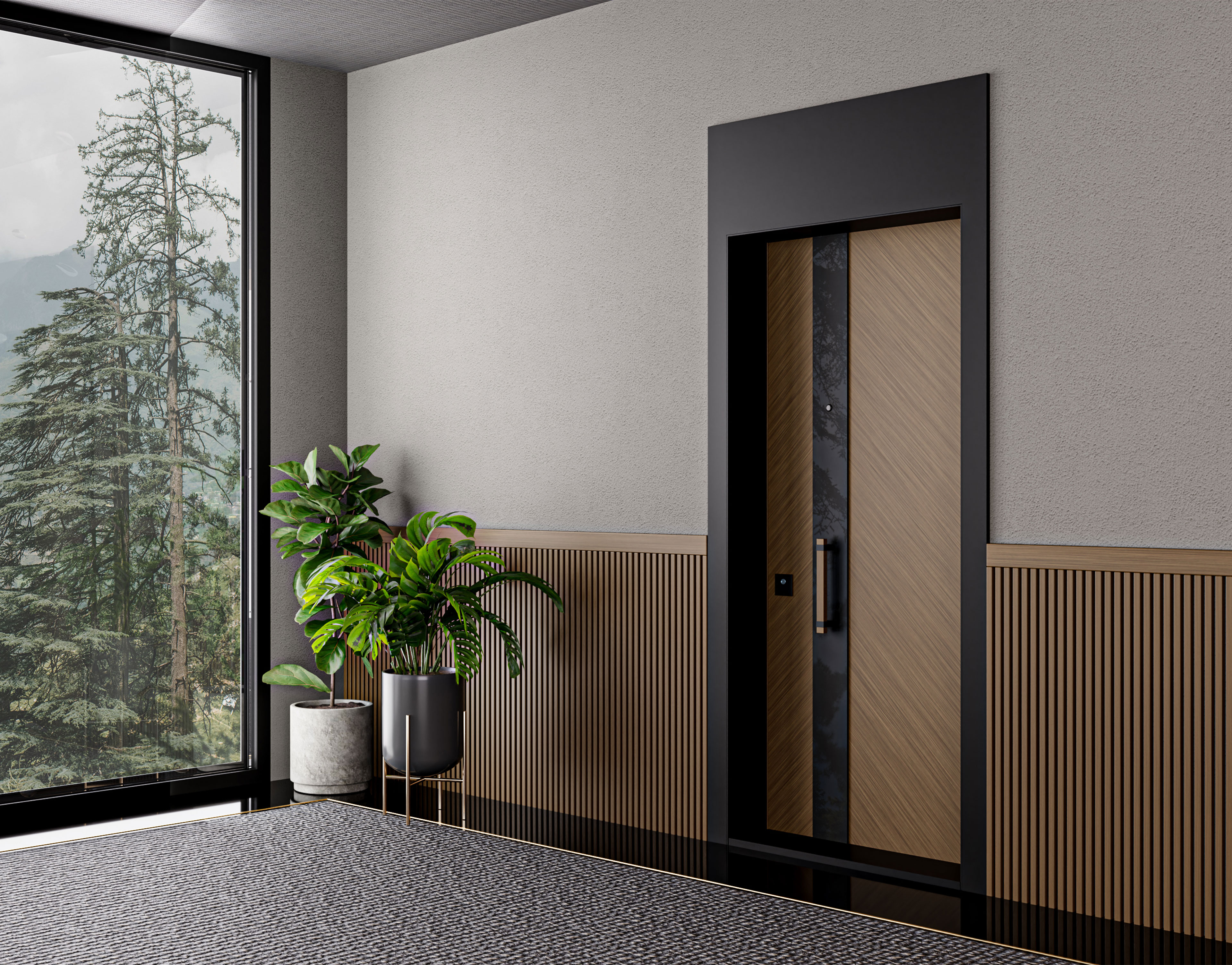 DENEB ÇELİK KAPI  YÜZEYİ