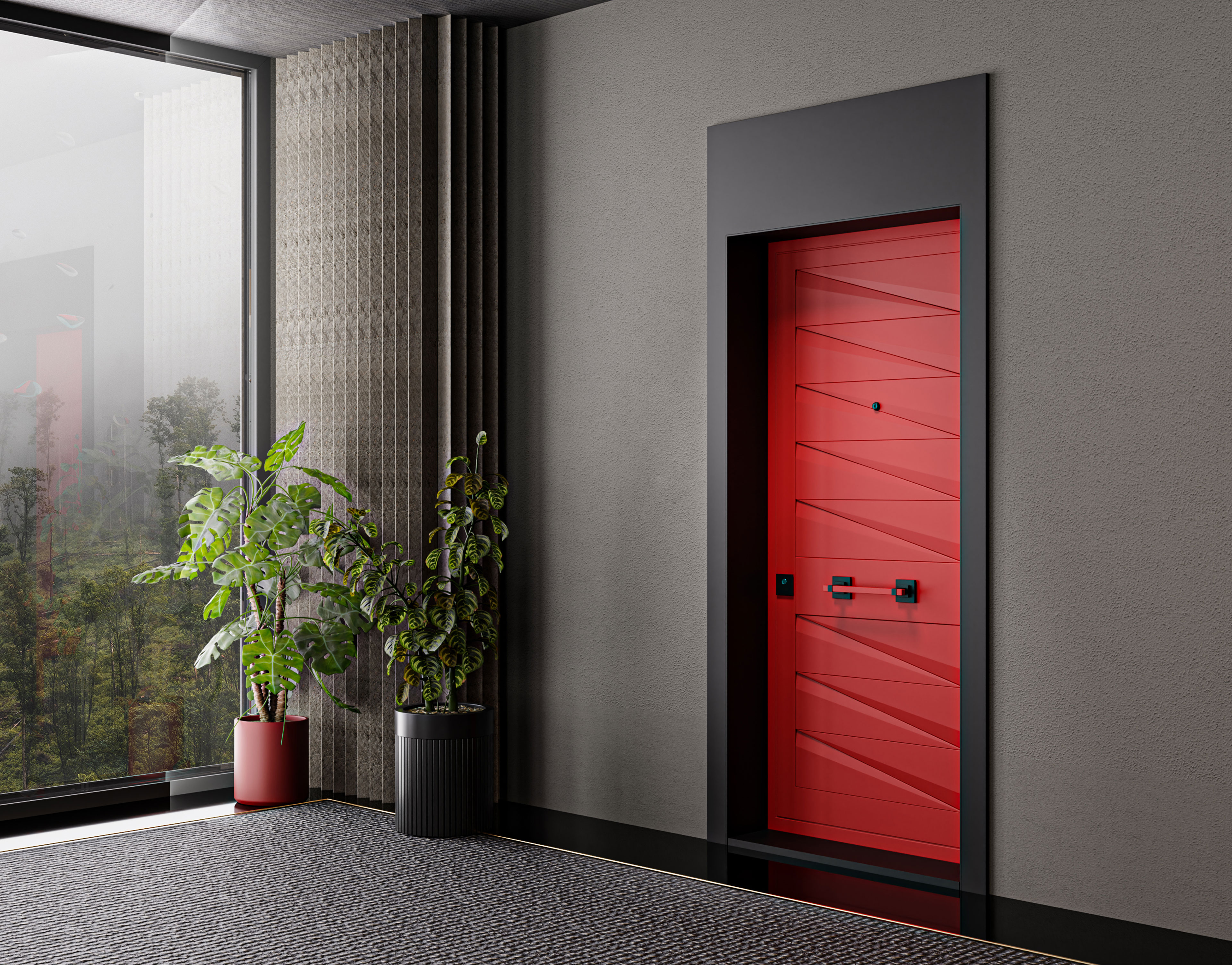 NEST ÇELİK KAPI YÜZEYİ