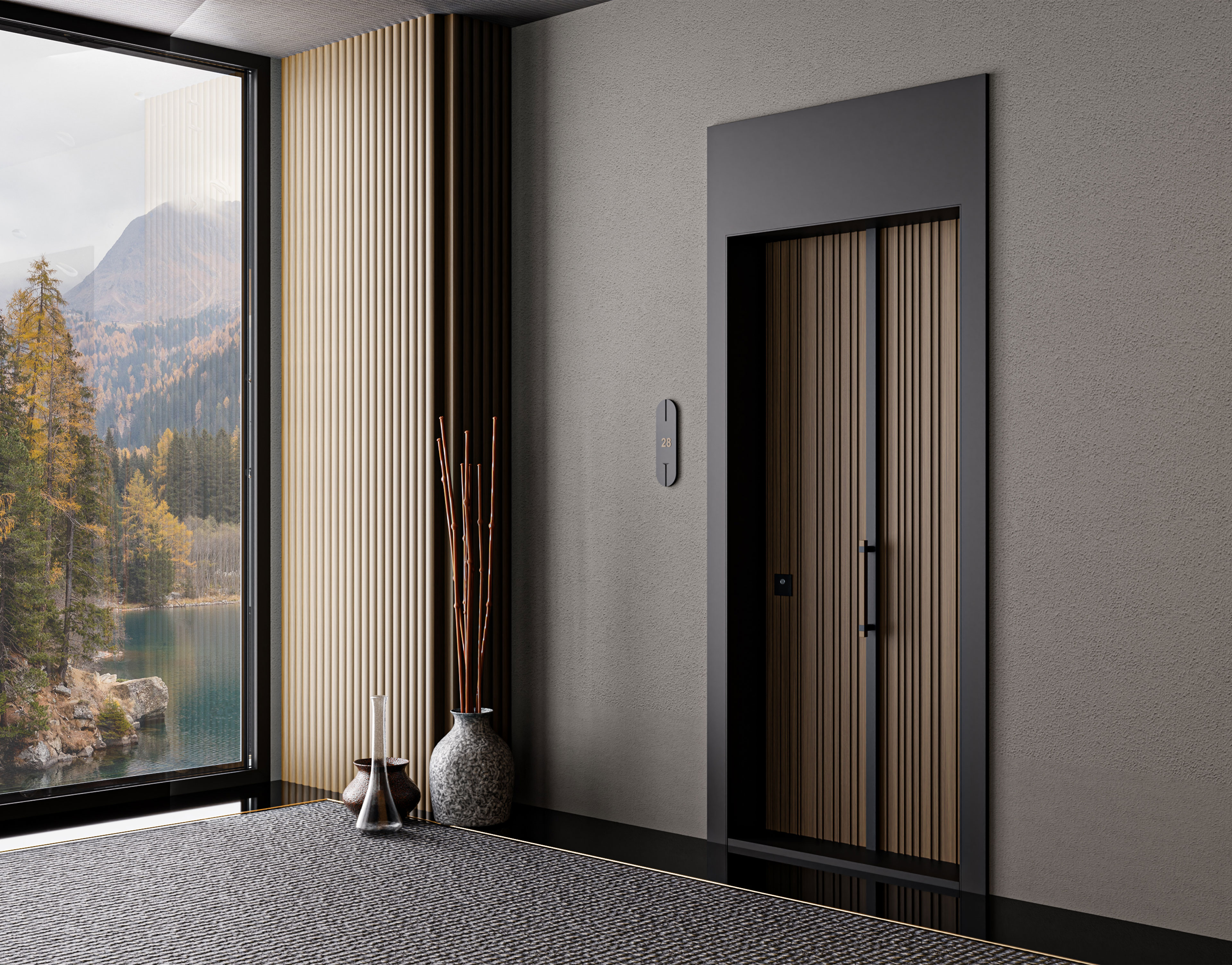 POLLUX ÇELİK KAPI YÜZEYİ