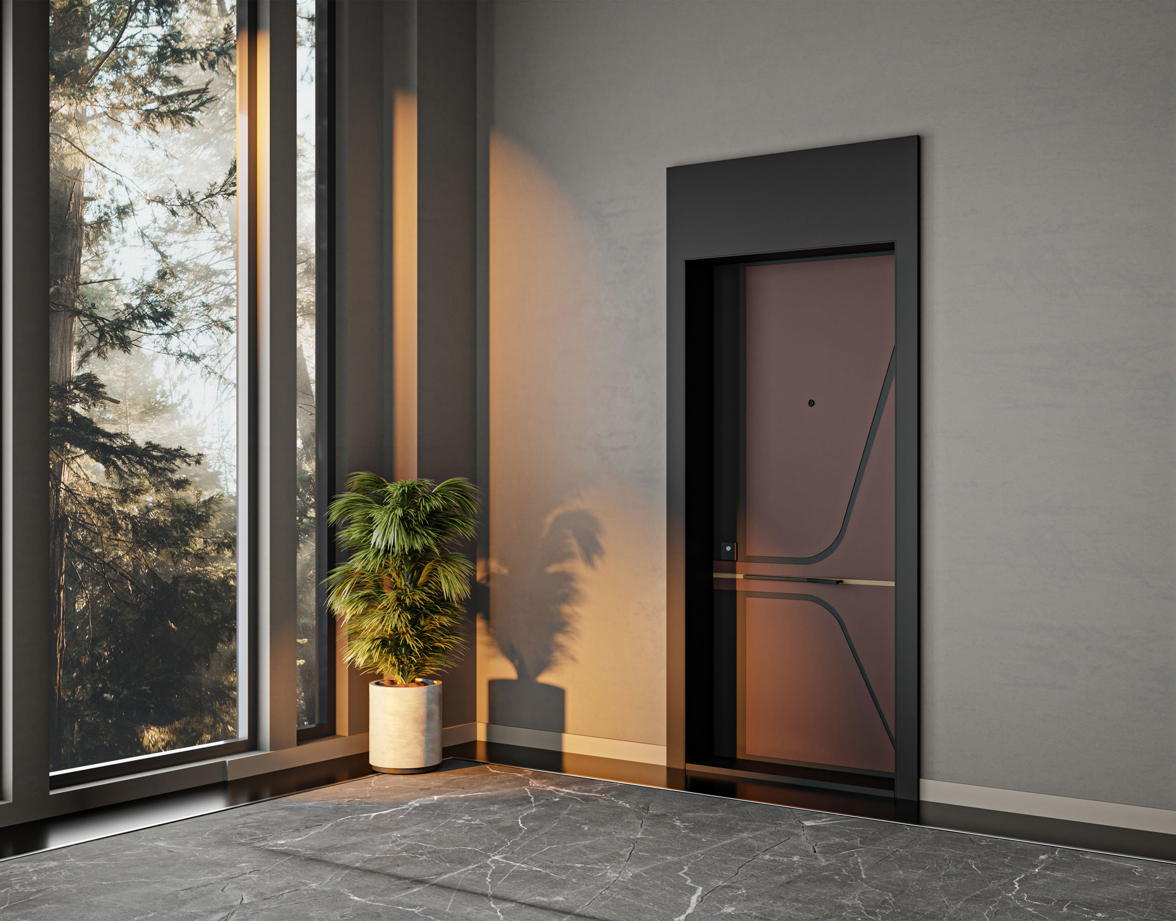 REFUGE ÇELİK KAPI YÜZEYİ