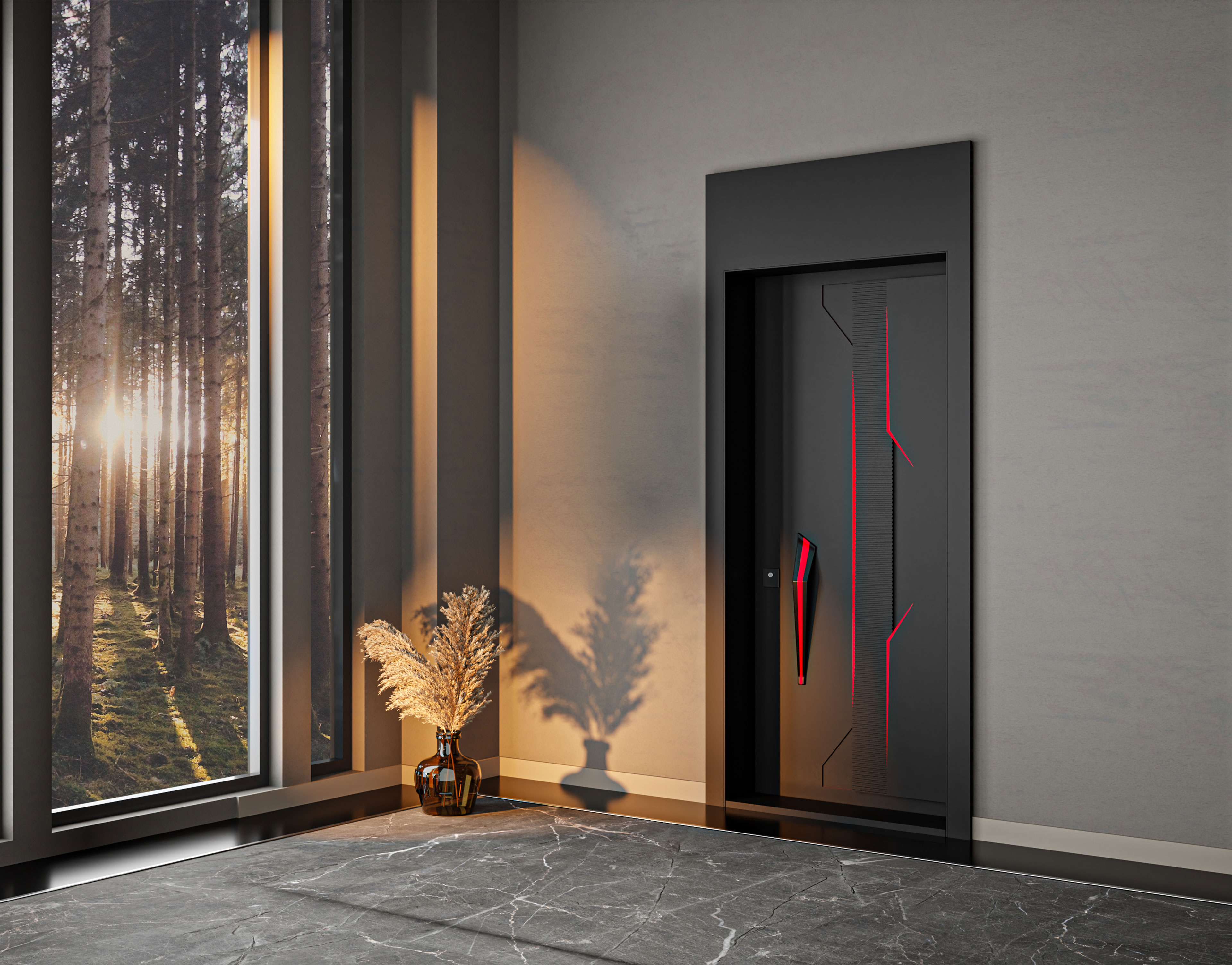 SHİELD ÇELİK KAPI YÜZEYİ